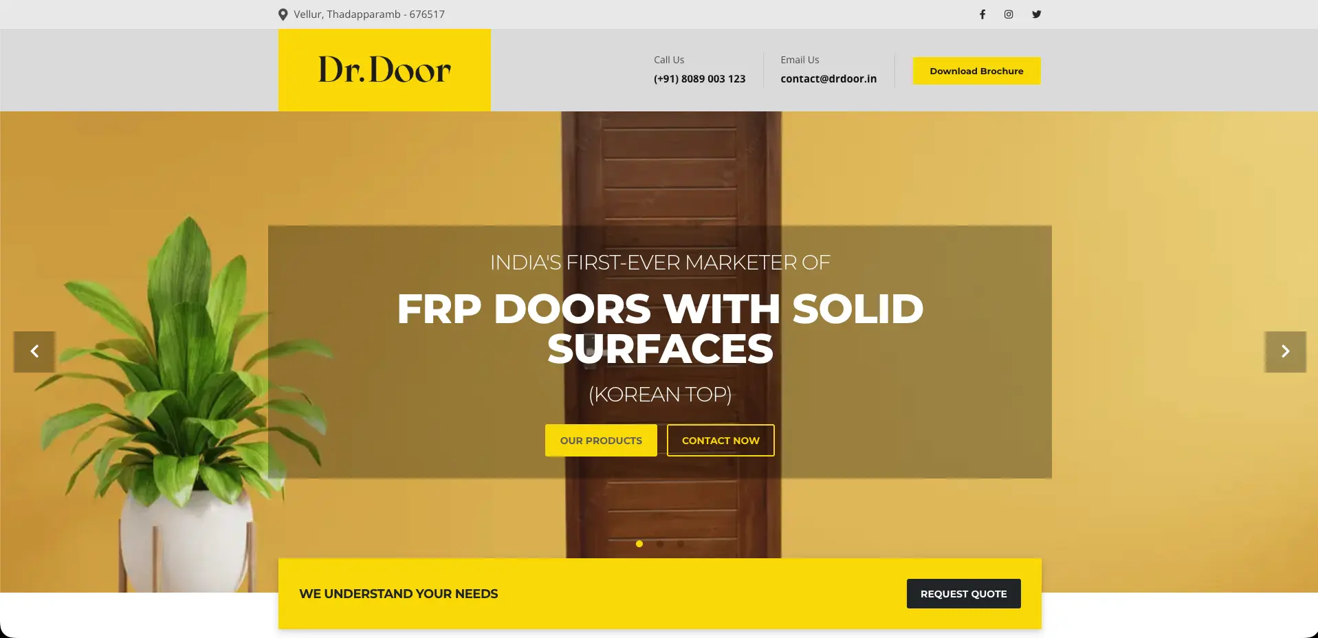 DrDoor website