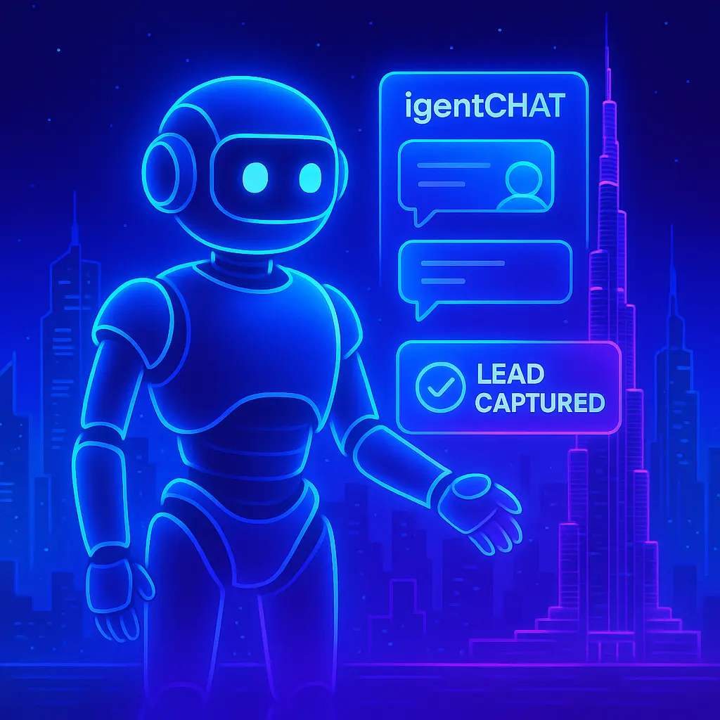 IGENTX AI Customer Service Agent for website lead generation