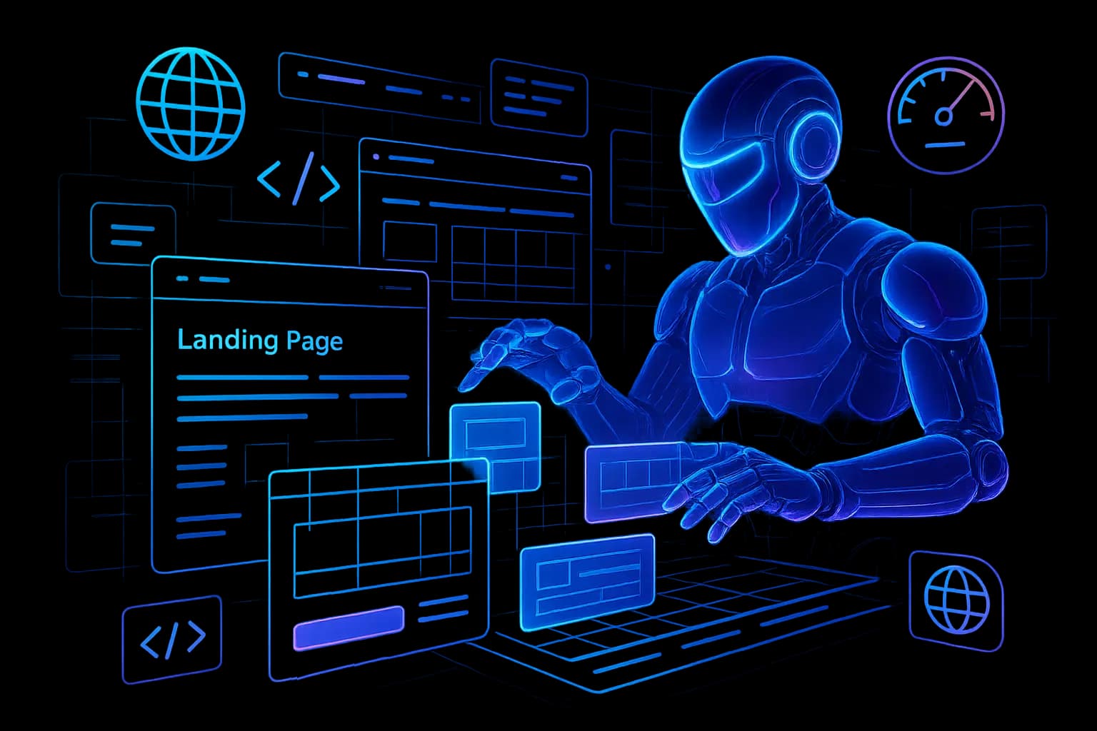 AI-powered web development